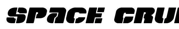 Space Cruiser font preview