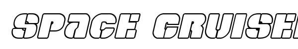 Space Cruiser font preview