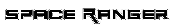 Space Ranger font preview