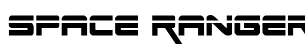 Space Ranger font preview