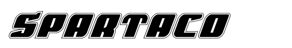 Spartaco font preview