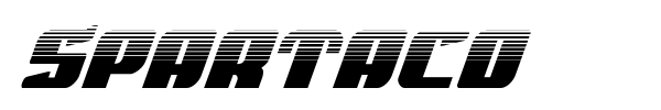 Spartaco font preview