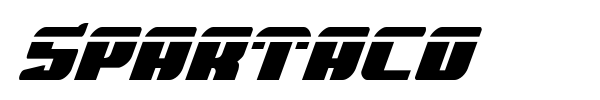 Spartaco font preview