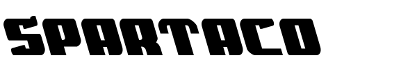 Spartaco font preview