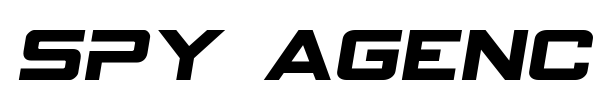Spy Agency font