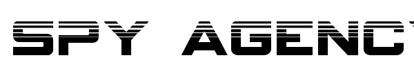 Spy Agency font preview