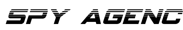 Spy Agency font preview