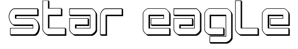 Star Eagle font preview