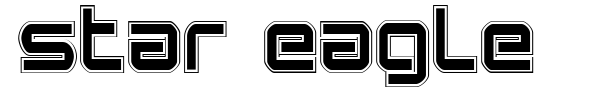 Star Eagle font preview