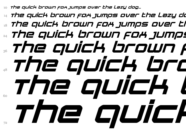 Star Eagle font waterfall