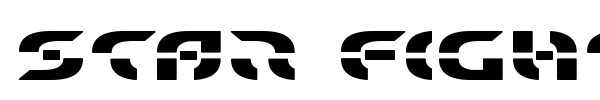 Star Fighter font preview