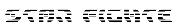 Star Fighter font preview