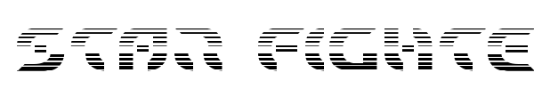 Star Fighter font preview