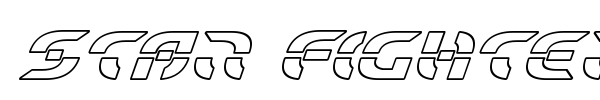 Star Fighter font preview