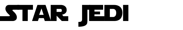 Star Jedi font