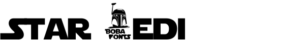 Star Jedi font preview