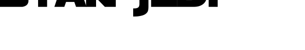 Star Jedi font preview