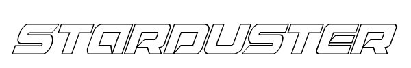 Starduster font