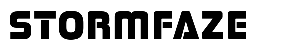 Stormfaze font