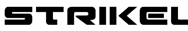 Strikelord font preview