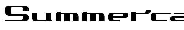 Summercamp font