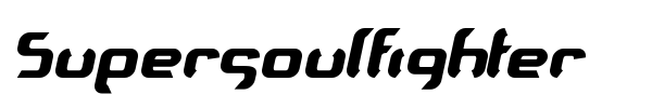 Supersoulfighter font