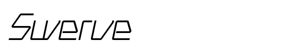 Swerve font