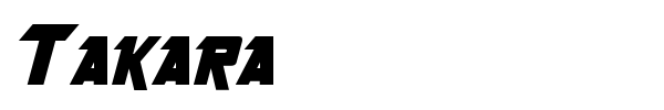 Takara font