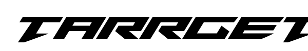 Tarrget font preview