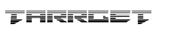 Tarrget font preview