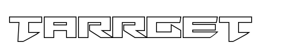 Tarrget font preview