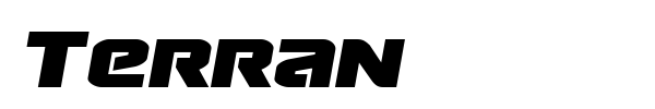 Terran font
