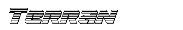 Terran font preview