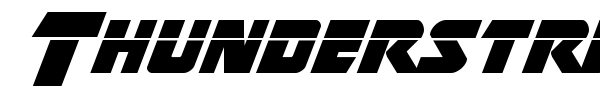 Thunderstrike font