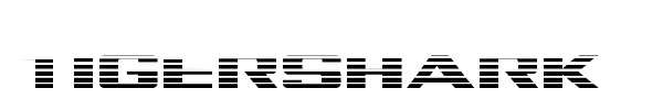 Tigershark font preview