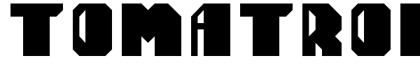 Tomatron font