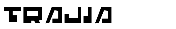 Trajia font