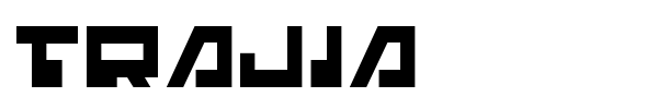 Trajia font preview