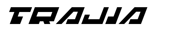 Trajia font preview