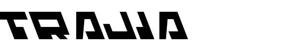 Trajia font preview