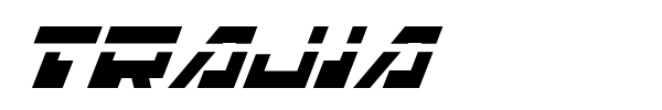 Trajia font preview