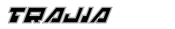 Trajia font preview