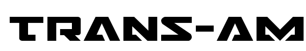 Trans-America font preview