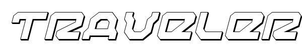 Traveler font