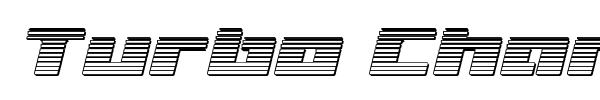 Turbo Charge font preview