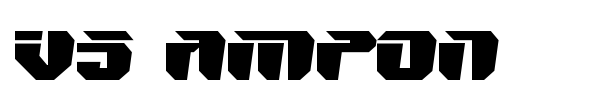 V5 Ampon font