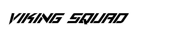 Viking Squad font