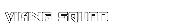 Viking Squad font preview