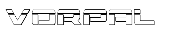 Vorpal font preview