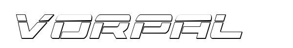 Vorpal font preview